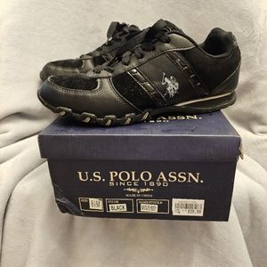 U.S. Polo ASSN. Black Sneakers